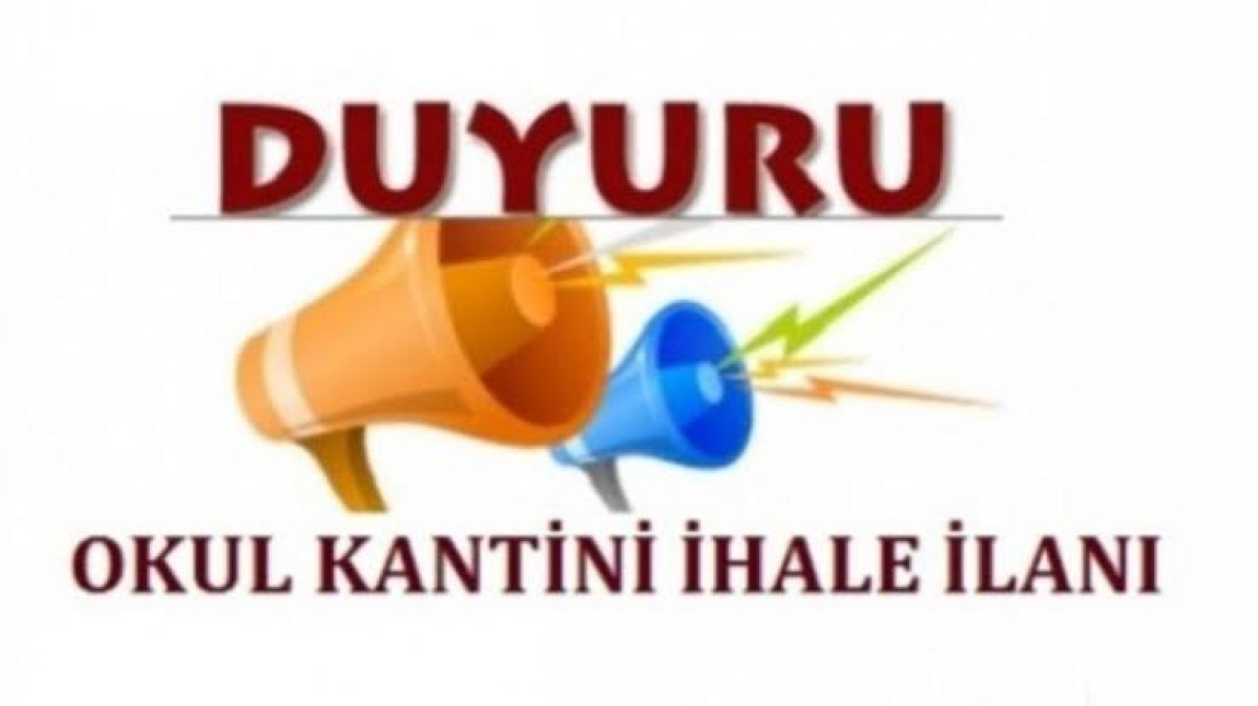 Kantin ihale duyurusu